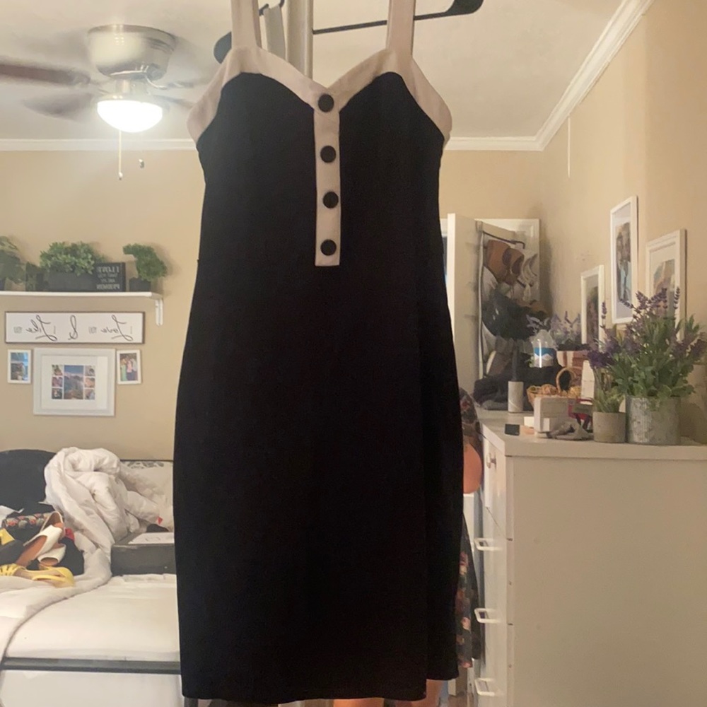 ModCloth B&W Bodycon Dress